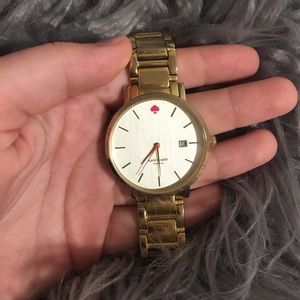 Gold Kate Spade watch